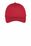 Port & Company Six-Panel Unstructured Twill Cap | True Red