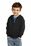 Precious Cargo Toddler Full-Zip Hooded Sweatshirt | Jet Black