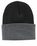 Port & Company - Knit Cap | Black/ Athletic Oxford