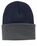 Port & Company - Knit Cap | Navy/ Athletic Oxford