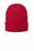 Port & Company Fleece-Lined Knit Cap | Athletic Red
