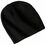 Port Authority 100% Cotton Beanie | Black