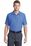 Red Kap - Short Sleeve Striped Industrial Work Shirt | Petrol Blue/ Navy