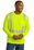 CornerStone  ANSI 107 Class 2 Mesh Long Sleeve Tee | Safety Yellow
