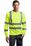 CornerStone - ANSI 107 Class 3 Long Sleeve Snag-Resistant Reflective T-Shirt | Safety Yellow