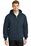 CornerStone - Heavyweight Full-Zip Hooded Sweatshirt with Thermal Lining | Navy