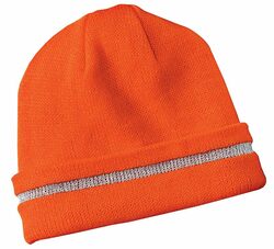 CornerStone - Enhanced Visibility Beanie with Reflective Stripe