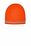 CornerStone   Lined Enhanced Visibility with Reflective Stripes Beanie | Safety Orange/ Reflective