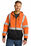 CornerStone A107 Class 3 Heavy-Duty Fleece Full-Zip Hoodie | Safety Orange
