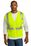 CornerStone  ANSI 107 Class 2 Mesh Zippered Vest | Safety Yellow