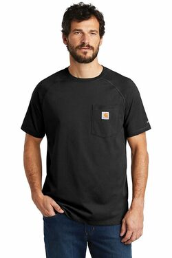 Carhartt Force  Cotton Delmont Short Sleeve T-Shirt