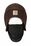 Carhartt  Fleece 2-In-1 Headwear | Dark Brown