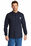 Carhartt Long Sleeve Henley T-Shirt | Navy