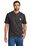 Carhartt Short Sleeve Henley T-Shirt | Carbon Heather