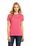 District Made - Ladies Perfect Weight Crew Tee | Coral