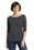 District Made Ladies Perfect Weight 3/4-Sleeve Tee | Charcoal