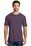 District Made Mens Perfect Blend Crew Tee | Heathered Eggplant