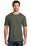 District Made Mens Perfect Blend Crew Tee | Heathered Olive