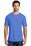 District Made Mens Perfect Blend Crew Tee | Heathered Royal