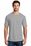 District Made Mens Perfect Blend Crew Tee | Light Heather Grey