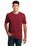 District Made Mens Perfect Blend Crew Tee | Red Fleck