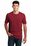 District Made Mens Perfect Blend Crew Tee | Red Fleck
