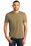 District Made Mens Perfect Tri Crew Tee | Coyote Brown Heather