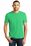 District Made Mens Perfect Tri Crew Tee | Green Frost