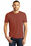 District Made Mens Perfect Tri Crew Tee | Heathered Russet