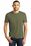 District Made Mens Perfect Tri Crew Tee | Military Green Frost