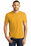 District Made Mens Perfect Tri Crew Tee | Ochre Yellow Heather