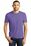 District Made Mens Perfect Tri Crew Tee | Purple Frost