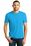 District Made Mens Perfect Tri Crew Tee | Turquoise Frost