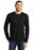 District Made Mens Perfect Tri Long Sleeve Crew Tee | Black