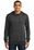 District Made Mens Lightweight Fleece Hoodie | Heathered Black