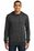 District Made Mens Lightweight Fleece Hoodie | Heathered Black