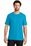 District Made Mens Perfect Weight Crew Tee | Bright Turquoise