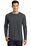 District Made Mens Perfect Weight Long Sleeve Tee | Charcoal