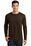 District Made Mens Perfect Weight Long Sleeve Tee | Espresso