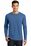 District Made Mens Perfect Weight Long Sleeve Tee | Maritime Blue