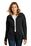 District  Women's Perfect Weight  Fleece Drop Shoulder Full-Zip Hoodie | Jet Black