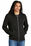 District Perfect Tri Fleece Full-Zip Hoodie | Black