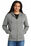 District Perfect Tri Fleece Full-Zip Hoodie | Heathered Charcoal