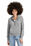 District Women's Perfect Tri Fleece 1/2-Zip Pullover | Grey Frost