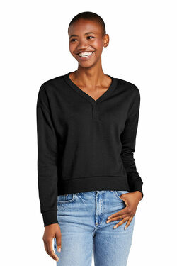 District Women's Perfect Tri Fleece V-Neck Sweatshirt