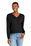 District Women's Perfect Tri Fleece V-Neck Sweatshirt | Black