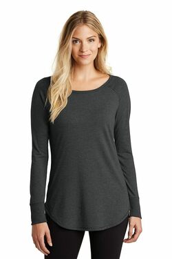 District Made  Ladies Perfect Tri  Long Sleeve