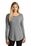District Made  Ladies Perfect Tri  Long Sleeve | Grey Frost