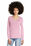 District Women's Perfect Tri Long Sleeve V-Neck Tee | Wisteria Heather