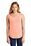 District  Women's Perfect Tri  Sleeveless Hoodie | Heathered Dusty Peach